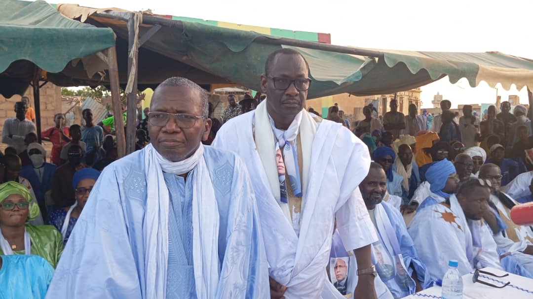 Au Brakna / Bababé  : le Dr Bâ Kassoum a organisé  un meeting de soutien au Président de la République