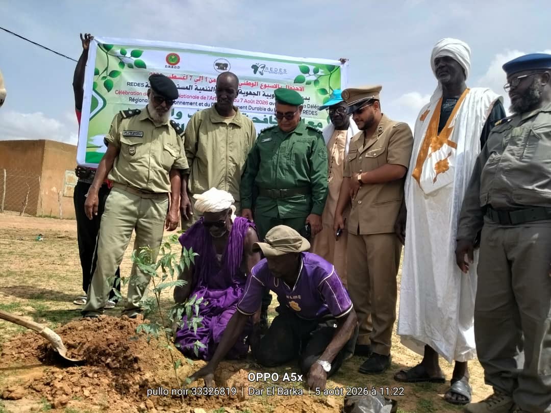 Brakna  / Dar El Barka : l’ADC-Salayel participe à la Semaine nationale de l’arbre