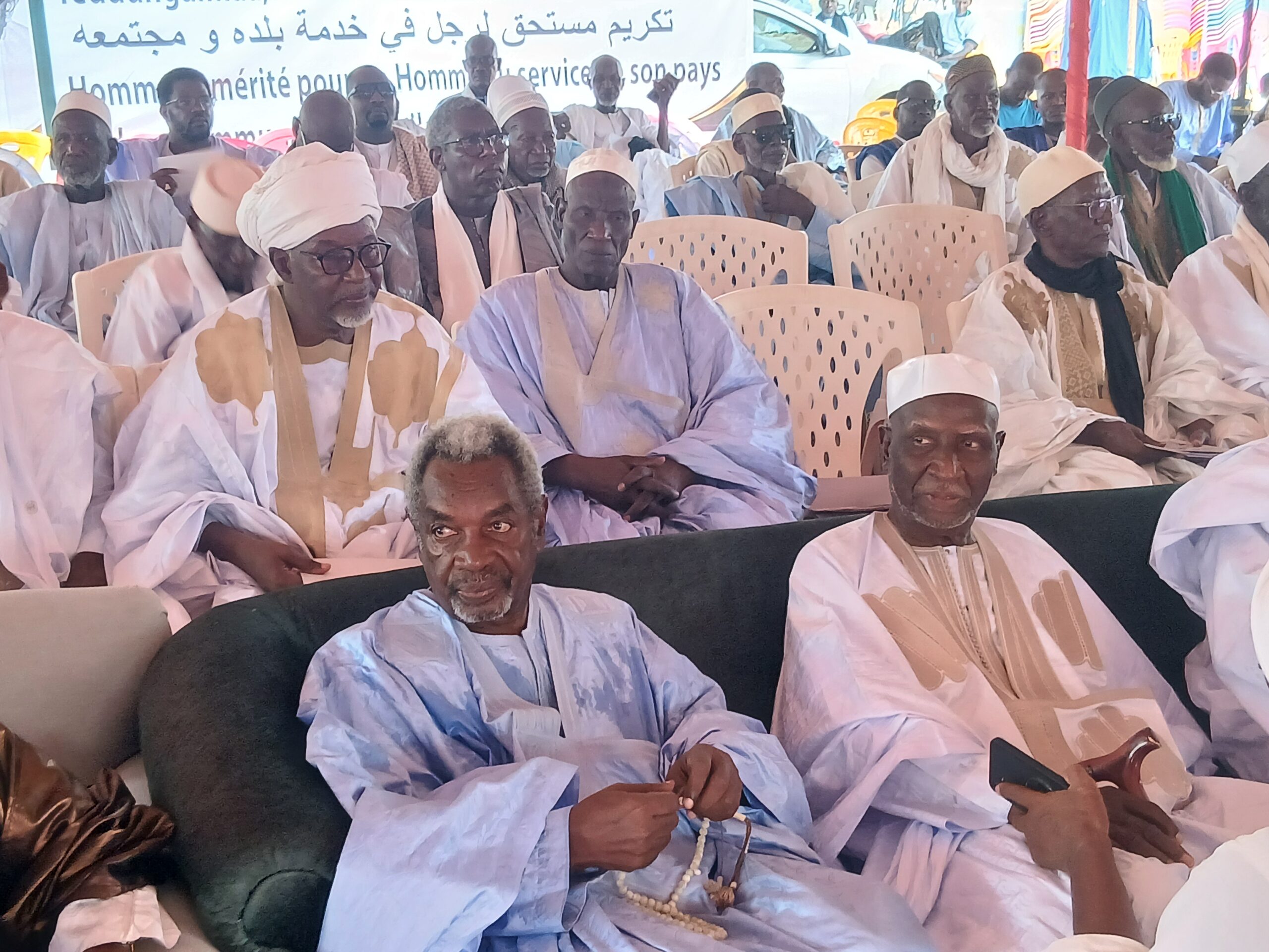 Les populations de la commune de Boghé ont rendu un vibrant hommage au Doyen Mr Ismaël Wane