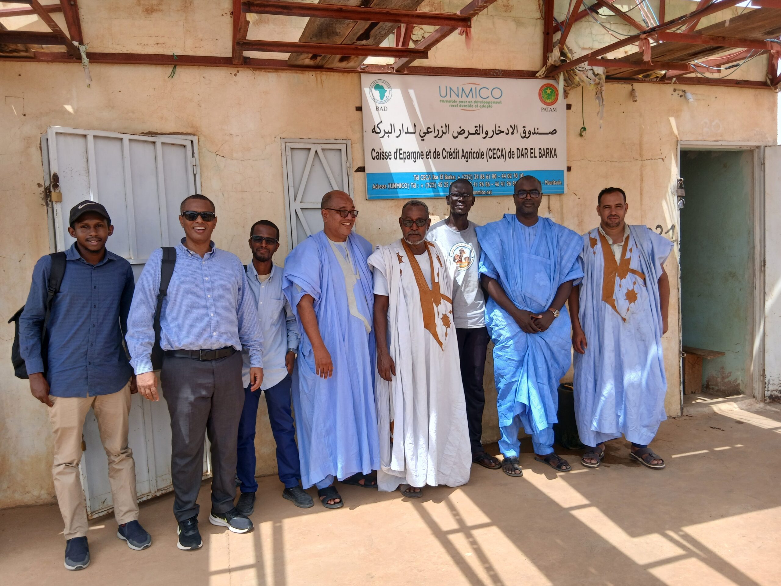 Boghé, wilaya du Brakna : le Directeur Général de l’AN-ÉTAT Mr Thierno BARRO a effectué une mission dans la wilaya du Brakna.